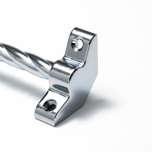 Polished chrome stair rods - stair,