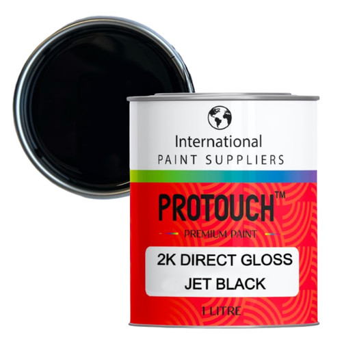 Jet black acrylic - 2k, paint