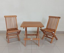 Children 50cm teak square - children's,
