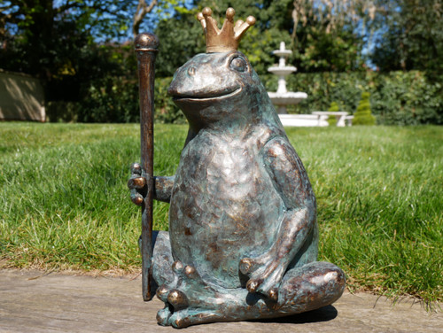 Large bronzed effect - bronzed, resin
