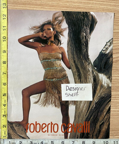 Kate moss for roberto - kate, cavalli