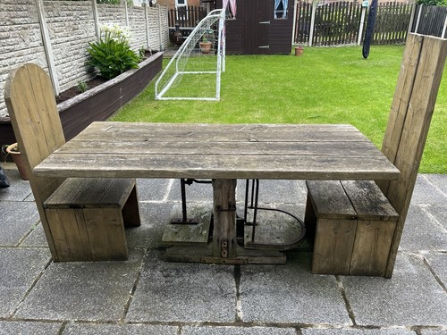 Vintage potato weighing scales - vintage,