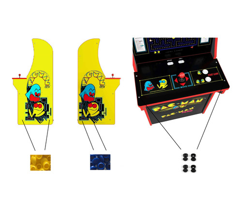 Arcade1up pacman screw - arcade1up, cap