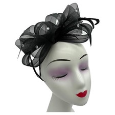 Women's Diamante Mesh Bow