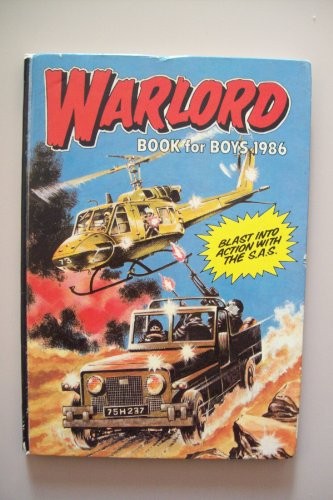 Warlord book for boys - book, 1986