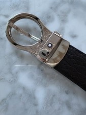 MONTBLANC Belt Mens 110CM Dark
