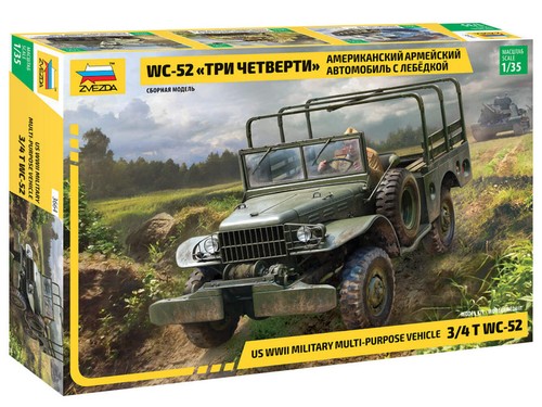 Zvezda 3664 dodge wc 52 - 1:35, wc-52