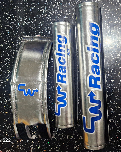Racing chrome blue - racing, chrome/blue