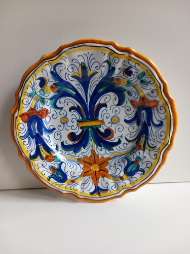 Vintage italian majolica - vintage, 8"