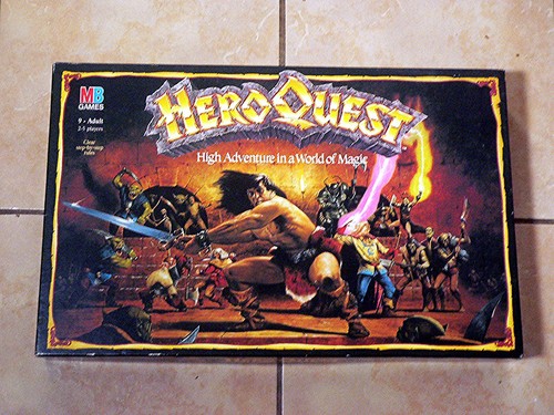 Vintage board game heroquest - vintage,