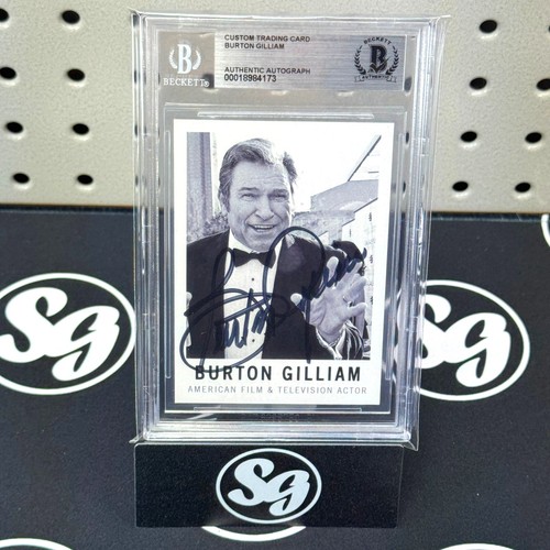 Burton gilliam signed custom - gilliam,