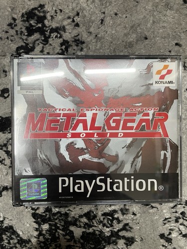 Ps1 metal gear solid - metal,