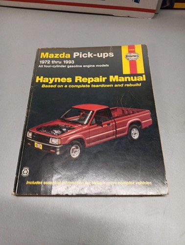 Haynes repair manual for mazda - haynes,
