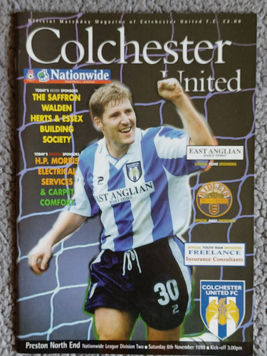 Colchester united preston - colchester, v