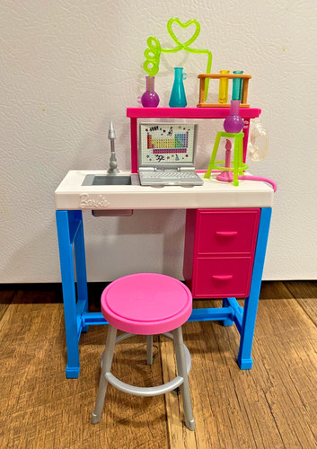 Barbie science lab playset you - lab,