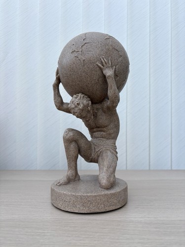 Atlas world statue - atlas, greek