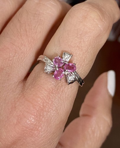 Platinum pink sapphire 74 - pink, 0.74