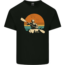 Kayak Kayaking Canoe Canoeing Water Sports Kids T-Shirt Childrens