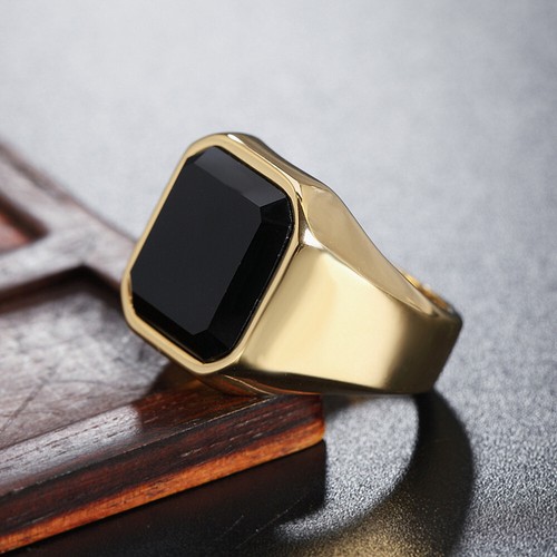 Men women black onyx square - black,