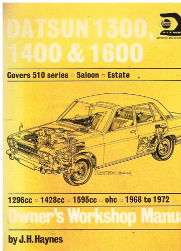 Datsun 510 series - series, 1400