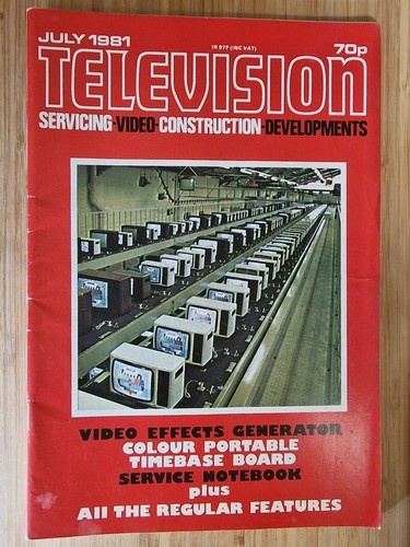 Television magazine july - magazine,
