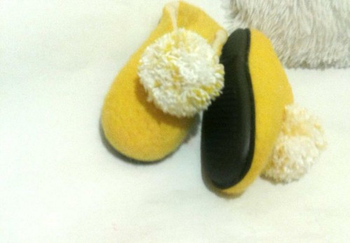 Pom slippers wool - pom,
