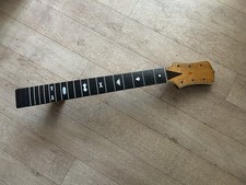 Archtop acoustic guitar neck