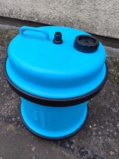 Pair Of Aquaroll 40 Litre Water Containers With Pulling Frame.