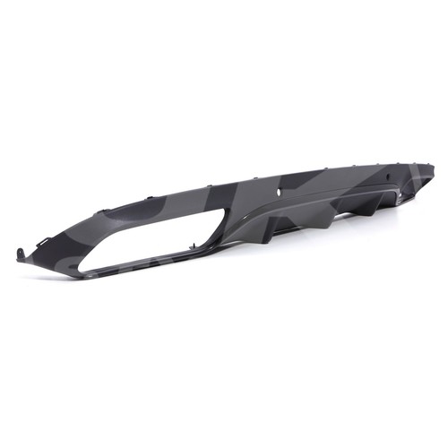 Upgraded rear diffuser black - upgraded,