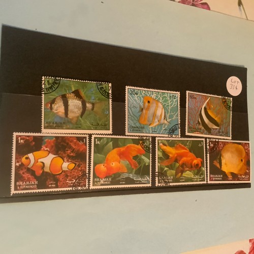 Sharjah used postage stamps - sharjah,