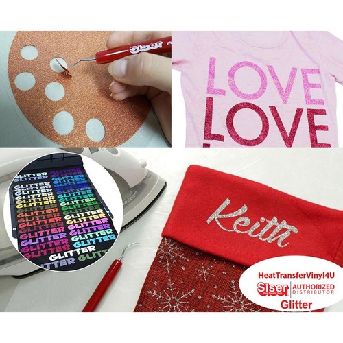 Siser glitter iron heat - glitter,