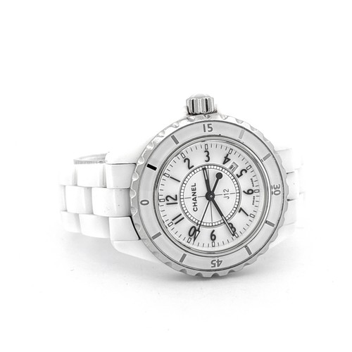 Chanel j12 34mm white - chanel,