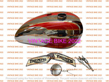 Triumph T140 Red Chrome Petrol