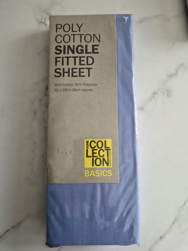 Debenhams blue single - blue,