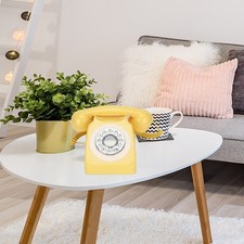 Vintage Telephone Classic Wired Landline Phone For Home Office Decor