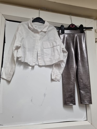 Zara girls top - zara, leggings