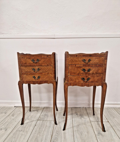 Antique french bedside - antique,