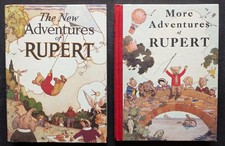 RUPERT THE BEAR.....TWO FACSIMILE ANNUALS.....1936 & 1937....VERY FINE CONDITION