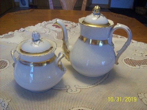 White antique porcelain china - antique,