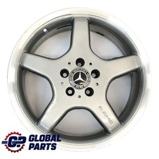 Mercedes SL R230 AMG Front Wheel Alloy Rim 18" 8.5J ET:30 Star Spoke A2304012002
