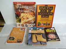 Money Saving Books x5 Mr Thrifty's, Waste Not Want Not, Household Hints