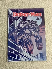 Dober-Man #1 Burcham Studio Comics 1989 Rare Independent Book