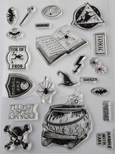 Woodware stamps Halloween