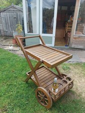 Wooden drinks trolley, Vintage, Suitable for garden.