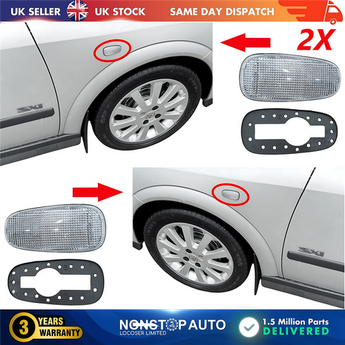Side indicator repeater - 2x,