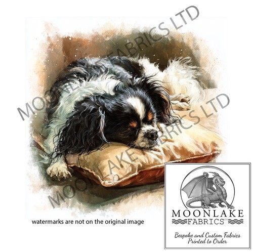 Japanese chin dog pillow - japanese,