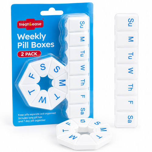 Day large pill box 2pk - 7,