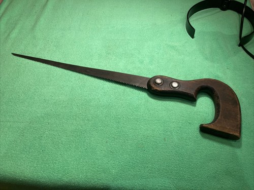 Antique vintage keyhole saw - keyhole,