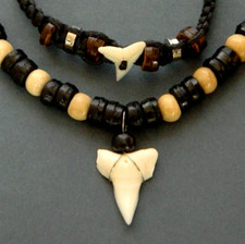 Shark Tooth Necklace Mens Boys