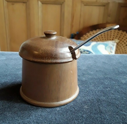 Vintage treen carved turned